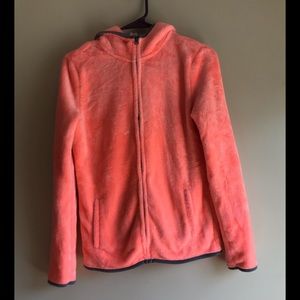 Fleece zip up hoody